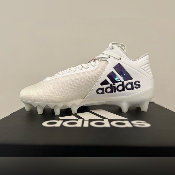 SAMPLE Adidas AS Freak Carbon White Football Cleats Marquise Brown PE Size 9.5 main image 5